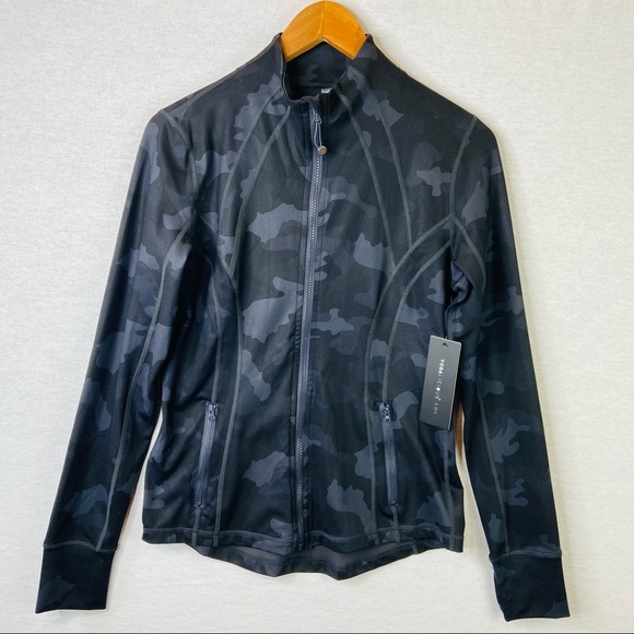 NWT Yogalicious Lightweight Full Zip Yoga Jacket - Picture 4 of 7